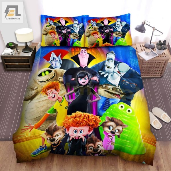 Lolcomfy Hotel Transylvania 2 Fanart Duvet Cover Set elitetrendwear 1