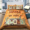 Park It And Dream Funny 3D Camping Duvet Cover Set elitetrendwear 1