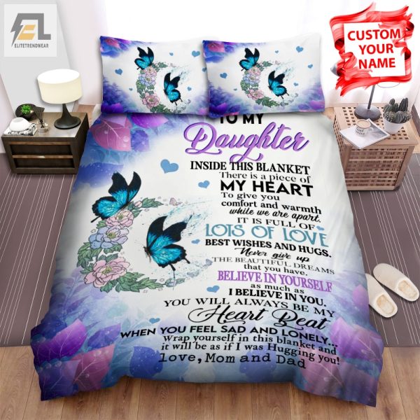 Duvet Set For Daughters Dreamy Butterflies Bedtime Giggles elitetrendwear 1