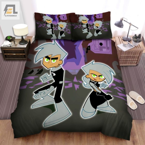 Spooky Comfy Danny Dani Phantom Duvet Sets For Kids elitetrendwear 1