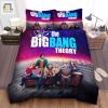 Comfy Big Bang Theory Couch Duvet Geeky Bedding Fun elitetrendwear 1