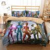 Snuggle With Zords Cozy 3D Power Rangers Bedding Sets elitetrendwear 1