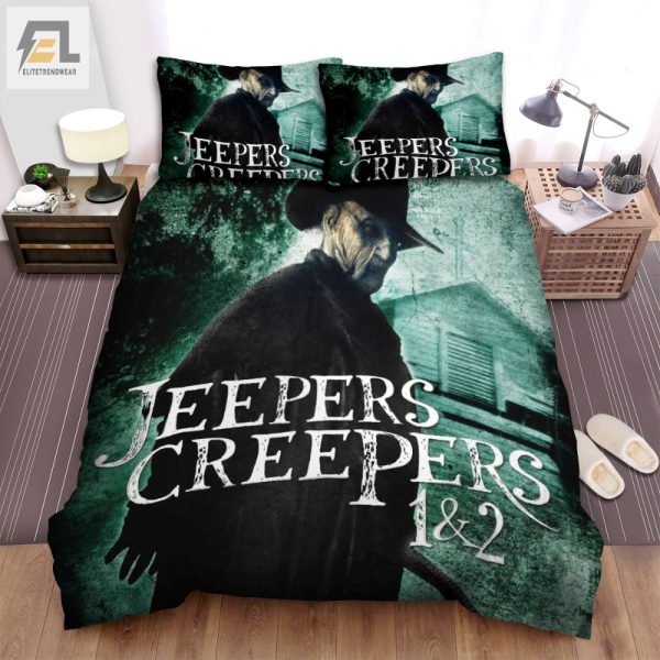 Get Spooked In Comfort Jeepers Creepers Funny Bedding Set elitetrendwear 1