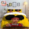 Slam Dunk Dreams Fun Black Girl Basketball Queen Bedding elitetrendwear 1