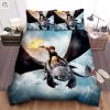 Dragon Dreams Hiccup Toothless Soaring Duvet Set Fun elitetrendwear 1