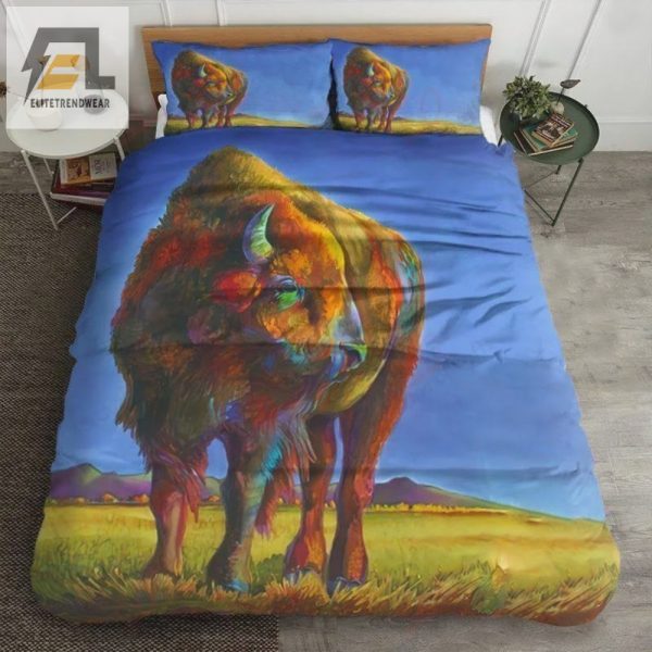 Sleep Wild Bison Duvet Sets For Comfy Quirky Nights elitetrendwear 1