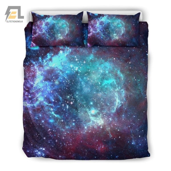 Sleep In Space Hilarious Starfield Nebula Bedding Set elitetrendwear 1