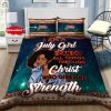 Fun Faith Custom Black Girl Duvet Cover Name Month elitetrendwear 1