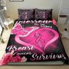 Survivor Chic Cozy Breast Cancer Duvet Covers With Humor elitetrendwear 1