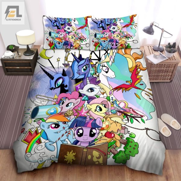 Pony Dreams Hilarious Cozy My Little Pony Bedding Set elitetrendwear 1