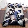 Snuggle With Sorcerers Comfy Jjk Vintage Duvet Covers elitetrendwear 1