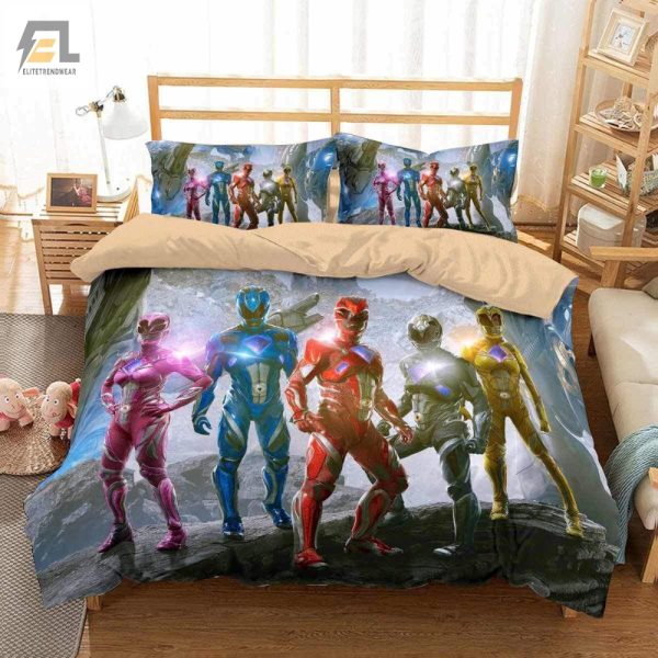 Sleep Like A Ranger Comfy 3D Power Rangers Bedding Sets elitetrendwear 1