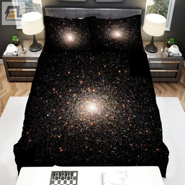 Sleep Among Stars Comfy Cosmic Cluster Duvet Set elitetrendwear 1