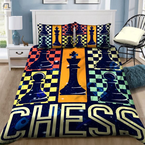 Checkmate Comfort Chess Duvet Covers For Cozy Sleepovers elitetrendwear 1