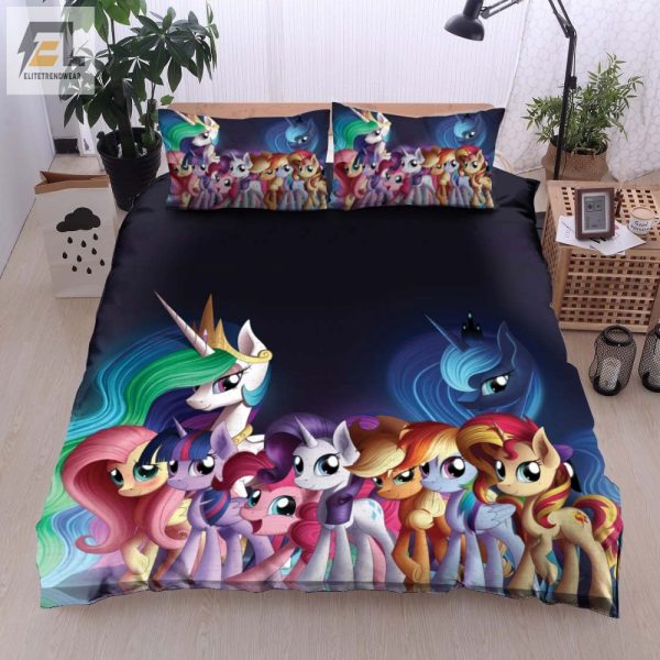 Snuggle With Ponies Comfy Cute My Little Pony Bedding elitetrendwear 1