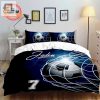 Kickin Dreams Funny Soccer Lover Duvet Cover Bedding Set elitetrendwear 1