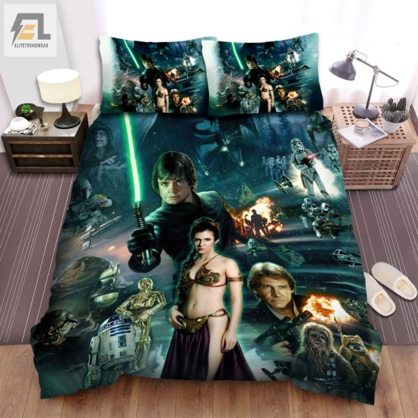 Jedi Dreams Cozy Up With Comedy Star Wars Bedding Set elitetrendwear 1