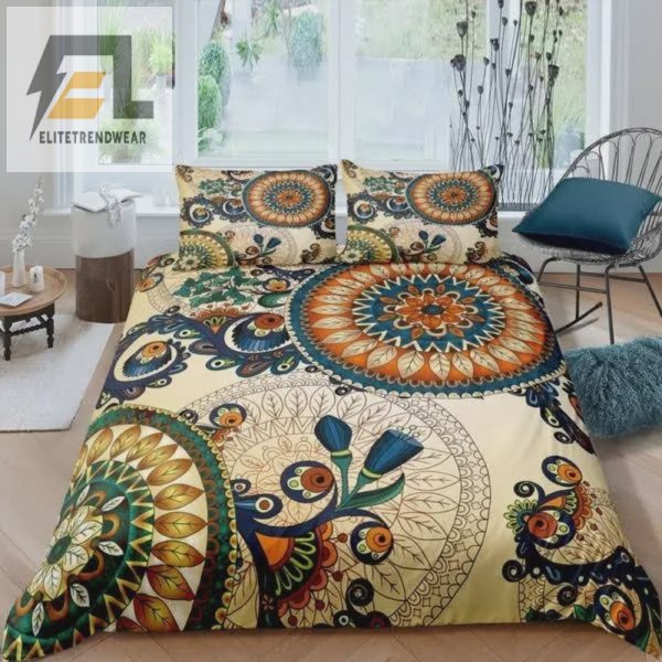 Dreamy Boho Mandala Duvet Cozy Vibes Laughs Included elitetrendwear 1