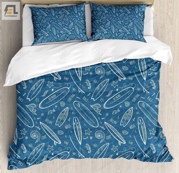 Ride Waves In Bed Comfy Surfboard Duvet Covers elitetrendwear 1