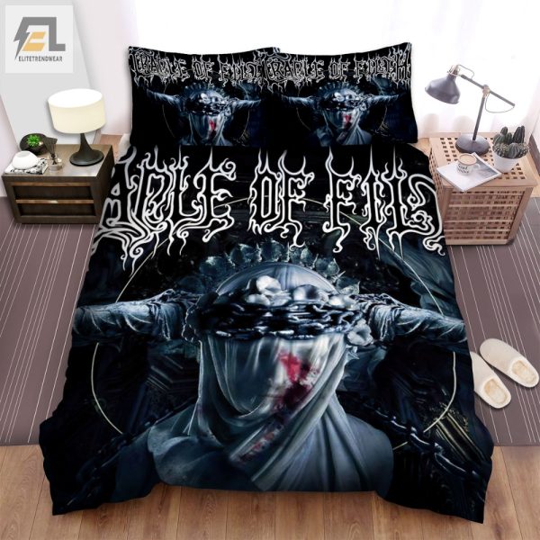 Sleep Like A Monster Cradle Of Filth Fun Duvet Set elitetrendwear 1