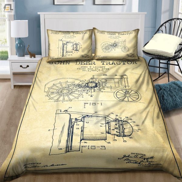 Dream In Deere Hilarious John Deer Tractor Bedding Set elitetrendwear 1