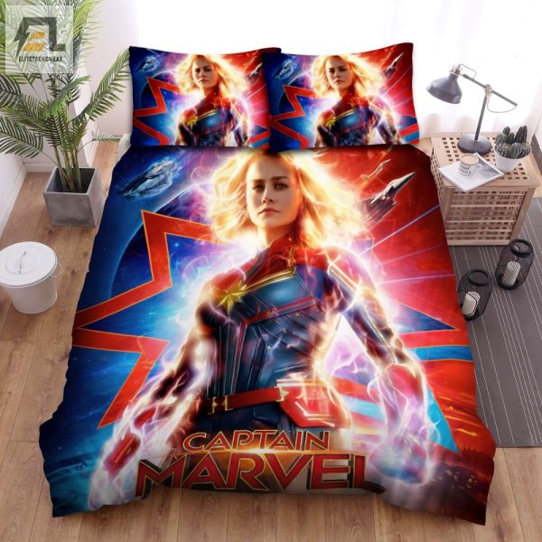 Marvelous Dreams Captain Marvel Duvet Sets elitetrendwear 1