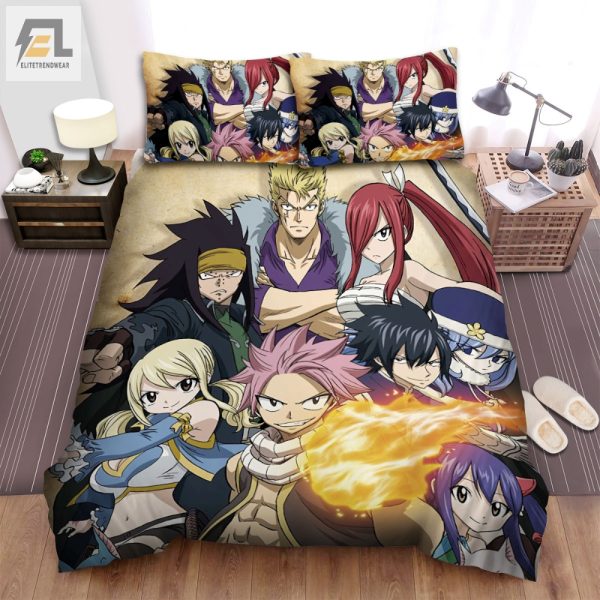 Snuggle With Natsu Comfy Fairy Tail Anime Bedding Sets elitetrendwear 1