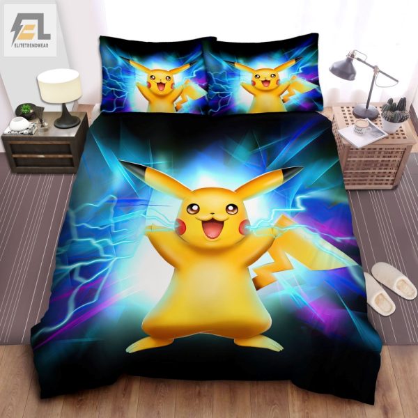 Snugify With Pikachu Electrifyingly Comfy Bedding Sets elitetrendwear 1