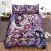 Sleep Like A Rockstar Cozy Baroness Music Purple Duvet Set elitetrendwear 1