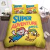 Epic Sleep Mario Luigi Adventure Time Duvet Cover Set elitetrendwear 1