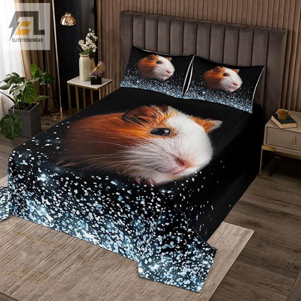 Snug As A Pug In A Guinea Pig Rug Comfy Black Bedding elitetrendwear 1