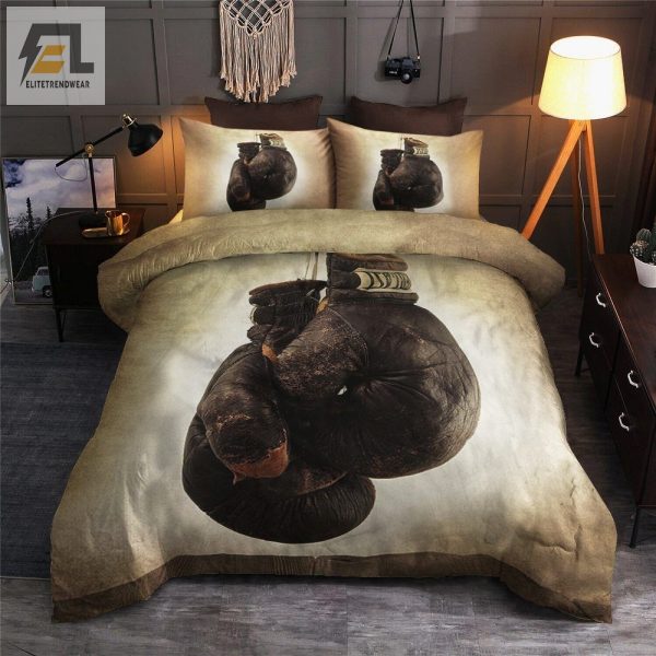 Knockout Comfort Hilarious Boxing Duvet Bedding Sets elitetrendwear 1