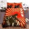 Snuggle With Godzilla Comfy Sun Silhouette Duvet Set elitetrendwear 1