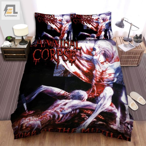 Sleep Tight With Cannibal Corpses Mutilated Album Duvet Set elitetrendwear 1