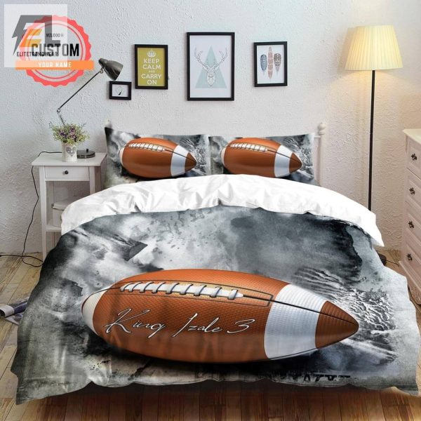 Kick Off Dreams Comfy Custom Football Lover Duvet Sets elitetrendwear 1