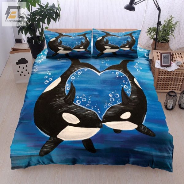 Orca Mom Baby Whaley Cute Bedding For Gift Givers elitetrendwear 1