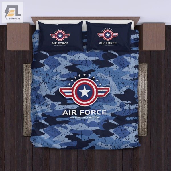 Fly High Dream Comfy Air Force Duvet Sets elitetrendwear 1