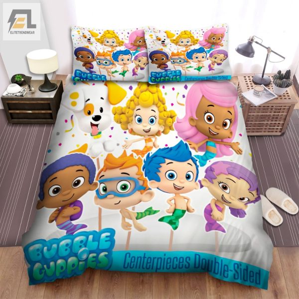 Sleep With Guppy Pals Funny Bubble Guppies Bedding Set elitetrendwear 1