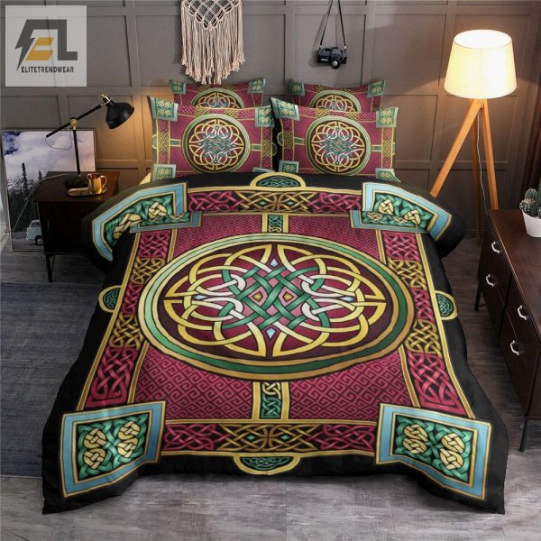 Comfy Celtic Duvet Set Dream Like A Legendary Warrior elitetrendwear 1