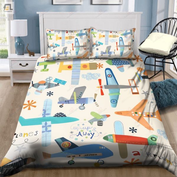 Fly High In Comfort Up Up And Away Duvet Sets elitetrendwear 1