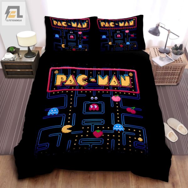 Game On Pacman Duvet Sets Sleep Like A Champ elitetrendwear 1