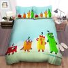 Sleep Numberblocks Cozy Fun Friends Duvet Set elitetrendwear 1