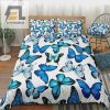 Sleep In Style 3D Blue Butterfly Duvet Snug Quirky elitetrendwear 1