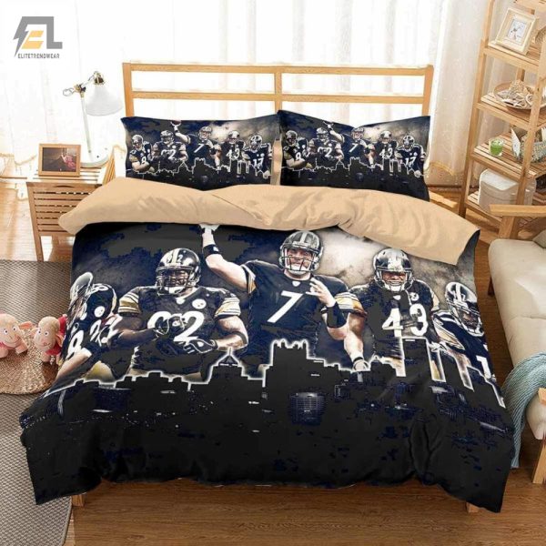 Dream In Steelers Style Custom Duvet Set 235 elitetrendwear 1