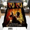 Sleep Tight Or Take Flight Funny Texas Chainsaw Bedding Set elitetrendwear 1