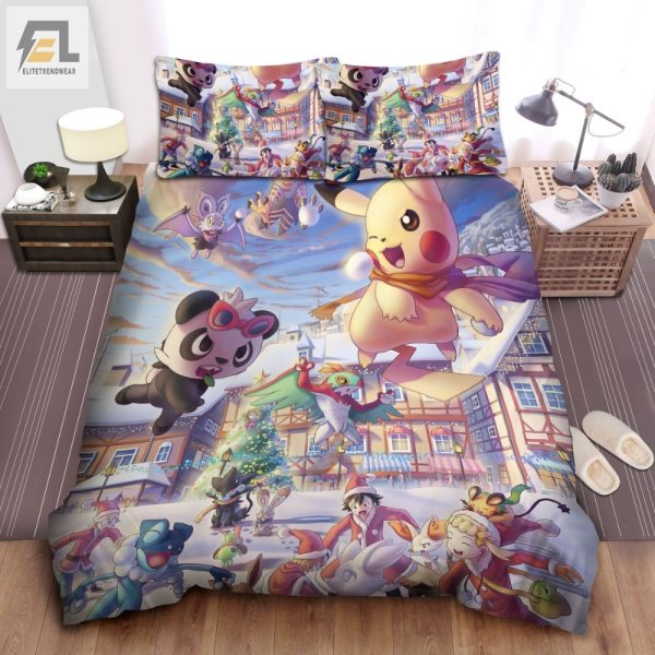 Catch Em All This Christmas With Cozy Pokemon Duvet Sets elitetrendwear 1