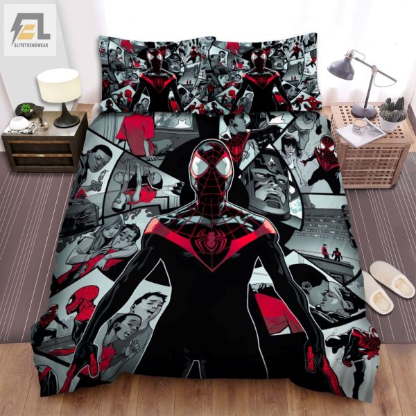 Sleep Like A Superhero Miles Morales Duvet Sets elitetrendwear 1