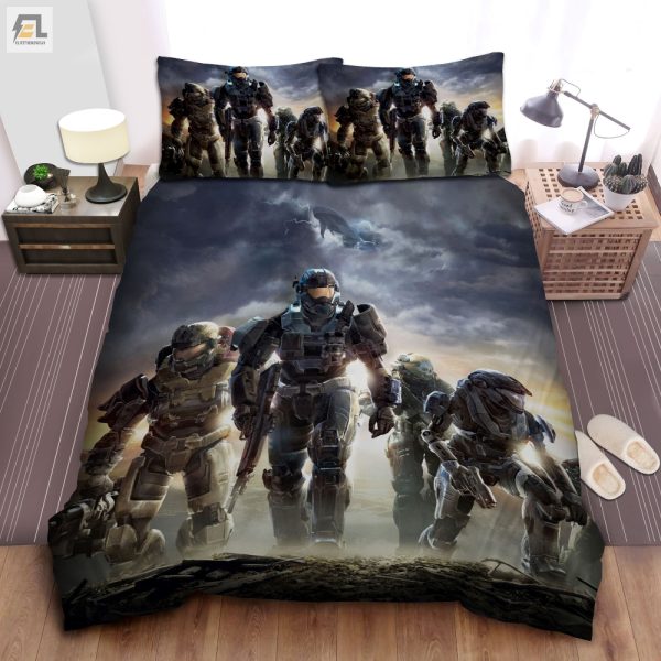 Dream Like A Spartan Comfy Halo Reach Duvet Bedding Sets elitetrendwear 1