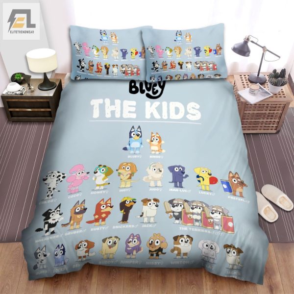 Bluey Kids Name Duvet Cozy Quirky And Hilarious Bedding elitetrendwear 1