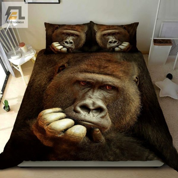 King Kong Comfort Hilarious Gorilla Duvet Bedroom Sets elitetrendwear 1